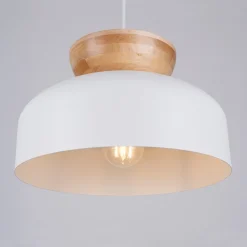 Lampa wisząca MARION biała