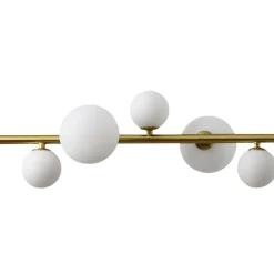 Lampa wisząca MILKY DROP złota 120 cm