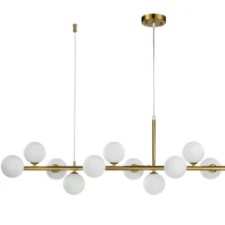 Lampa wisząca MINI MOON złota 100 cm