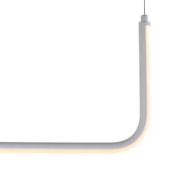 Lampa wisząca MINIMA-1 LED biała 120 cm
