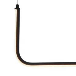 Lampa wisząca MINIMA-1 LED czarna 80 cm