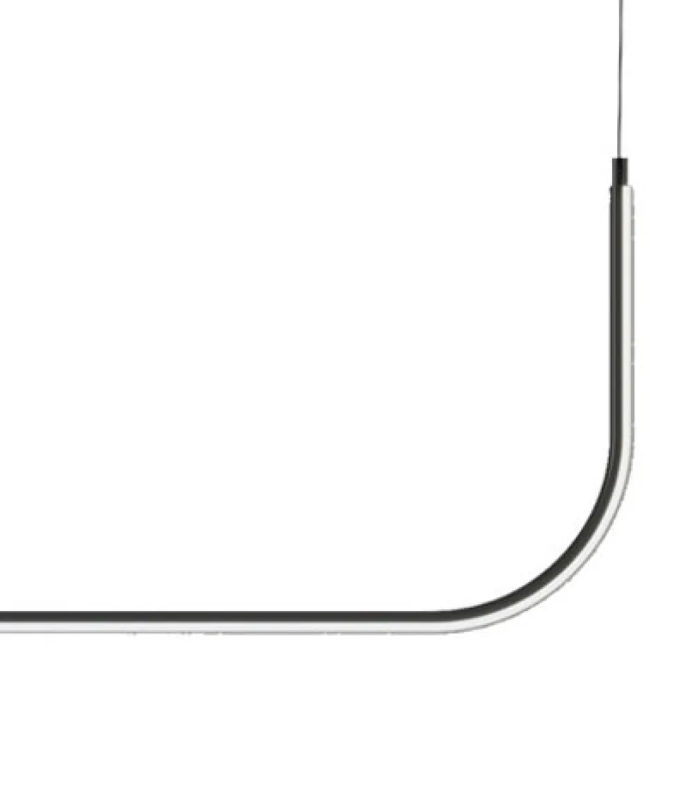 Lampa wisząca MINIMA-1 LED czarna 120 cm