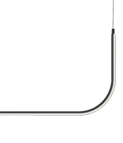 Lampa wisząca MINIMA-2 led czarna 80 cm