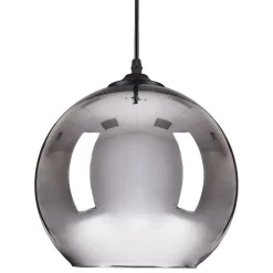 Lampa wisząca MIRROR GLOW S srebrna 25cm