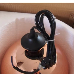 Lampa wisząca MIRROR GLOW - L miedziana40 cm