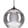 Lampa wisząca MIRROR GLOW - M chrom 30 cm