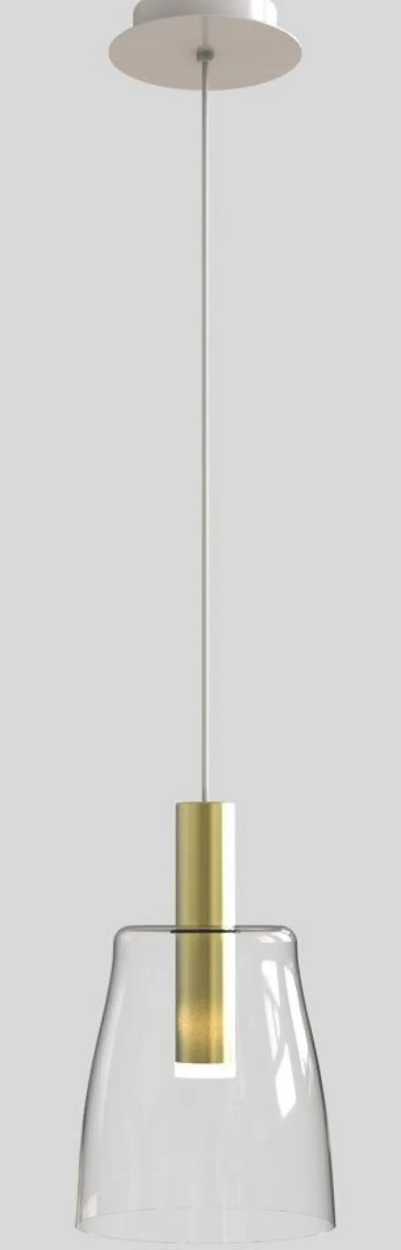 Lampa Wisząca Modena Złoty 15