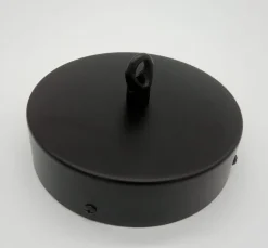 Lampa wisząca MODERN ORCHID-9 bursztynowo czarna 150 cm