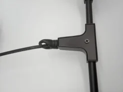 Lampa wisząca MODERN ORCHID-6 bursztynowo czarna 130 cm