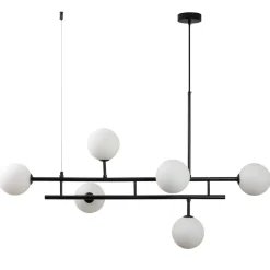 Lampa wisząca MODERNO DUO czarna 100 cm