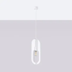 Lampa wisząca NICUS 1 biała
