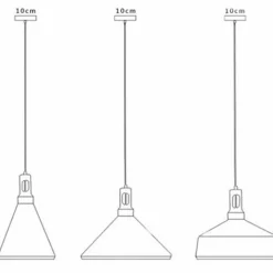 Lampa wisząca NORDIC WOODY biało drewniana 35 cm