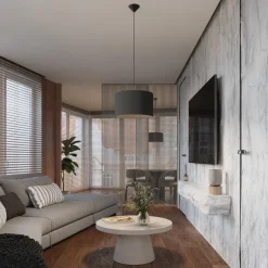 Lampa wisząca NOVA 40 czarna