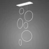 Lampa wisząca Okręgi Ledowe No.8 90cm 4K