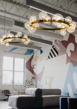 Lampa wisząca ORION czarna 85 cm