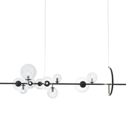 Lampa wisząca ORION LONG-120 czarna 120cm