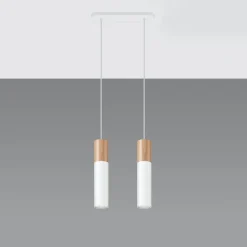 Lampa wisząca PABLO 2 biała