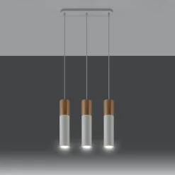 Lampa wisząca PABLO 3L biała