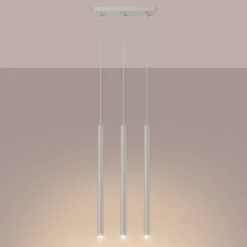 Lampa wisząca PASTELO 3 beżowa