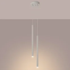 Lampa wisząca PASTELO 2 beżowa