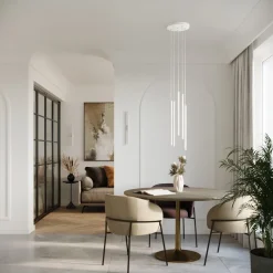 Lampa wisząca PASTELO 2 biała