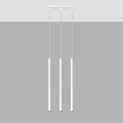 Lampa wisząca PASTELO 3 biała