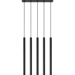 Lampa wisząca PASTELO 5 czarna