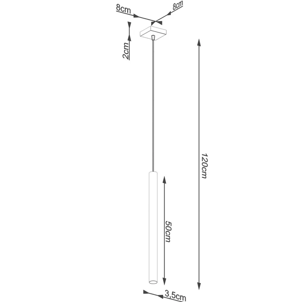Lampa wisząca PASTELO 1 drewno