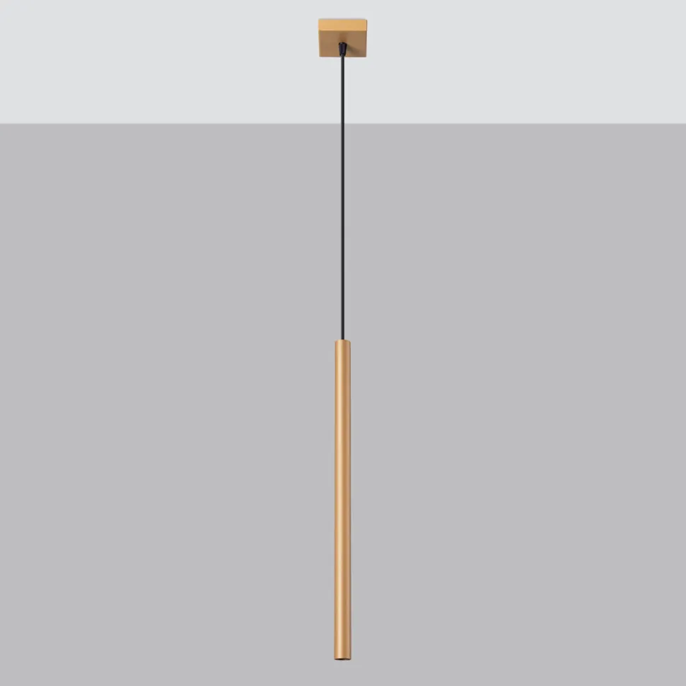 Lampa wisząca PASTELO 1 złota