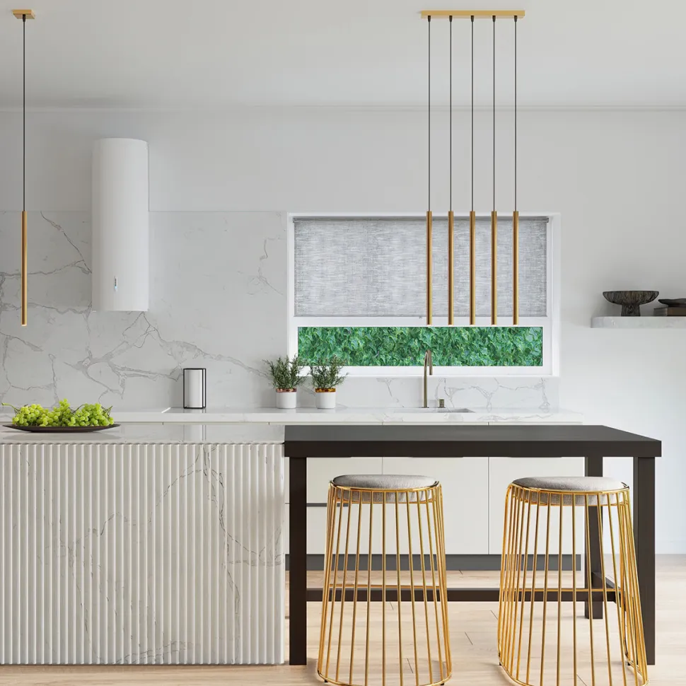 Lampa wisząca PASTELO 1 złota