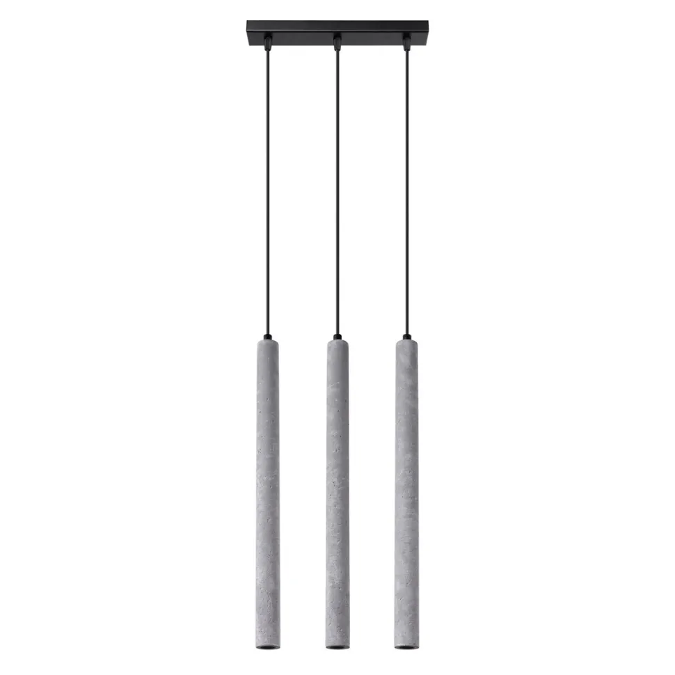 Lampa wisząca PASTELO 3L beton