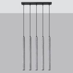 Lampa wisząca PASTELO 5L beton