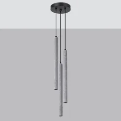 Lampa wisząca PASTELO 3P beton
