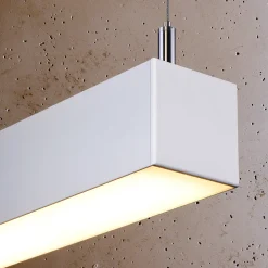 Lampa wisząca PINNE 90 biała 3000K