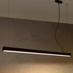 Lampa wisząca PINNE 117 czarna 3000K