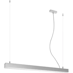 Lampa wisząca PINNE 90 szara 3000K