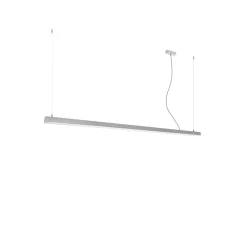 Lampa wisząca PINNE 200 szara 3000K