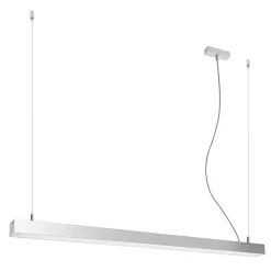 Lampa wisząca PINNE 117 szara 4000K