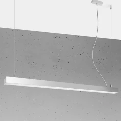 Lampa wisząca PINNE 117 szara 4000K