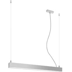Lampa wisząca PINNE 67 szara 4000K