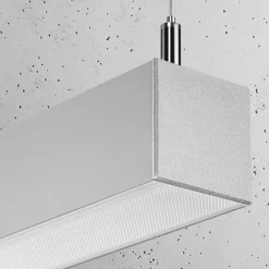 Lampa wisząca PINNE 150 szara 4000K