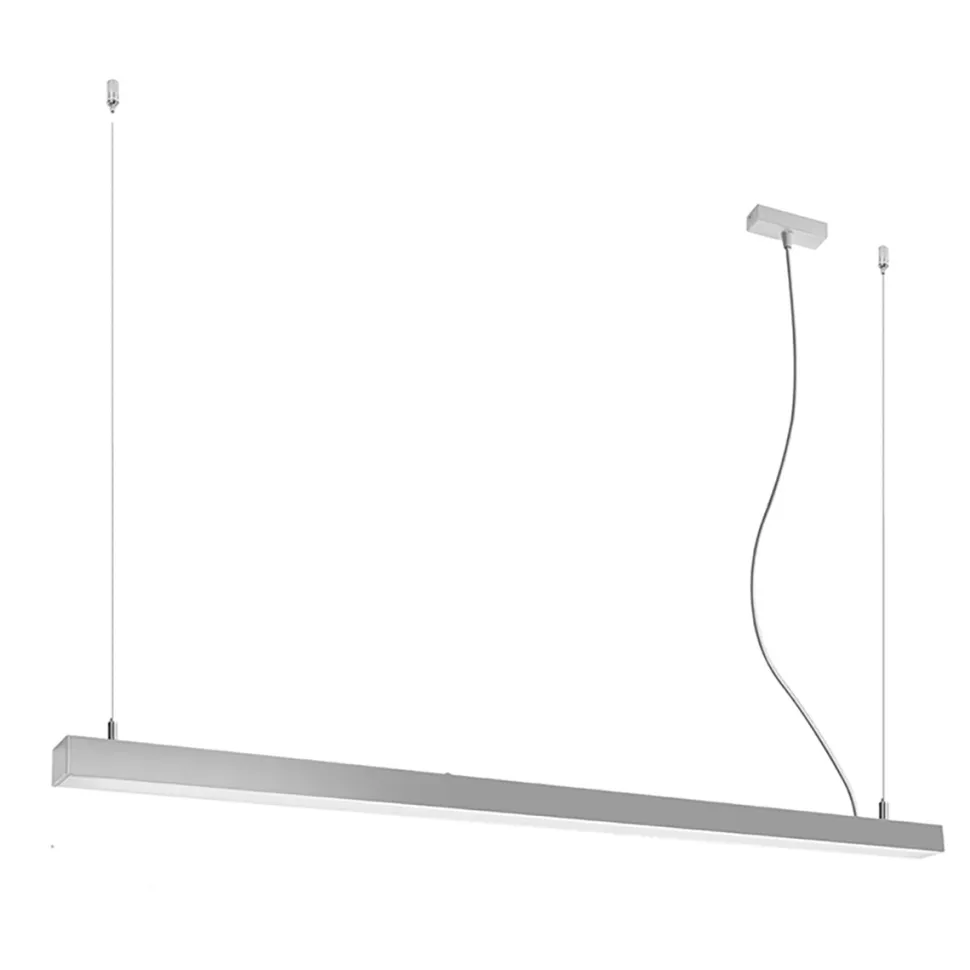 Lampa wisząca PINNE 150 szara 3000K