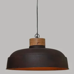 Lampa wisząca Prao metal/ drewno