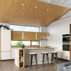 Lampa wisząca PRYSM 1 biała