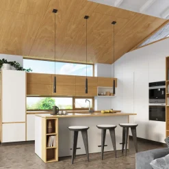 Lampa wisząca PRYSM 3P czarna