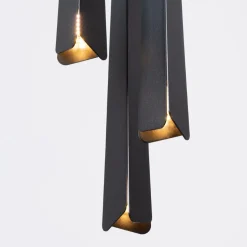 Lampa wisząca PRYSM 3P czarna