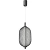 Lampa wisząca PUMA 15cm czarny 10W LED  3000K klosz biały