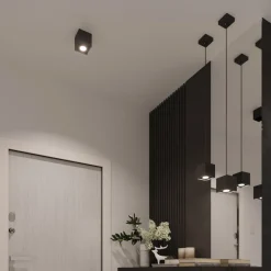 Lampa wisząca QUAD 1 czarny