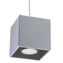 Lampa wisząca QUAD 1 szary