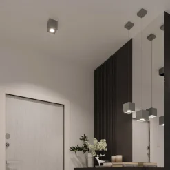 Lampa wisząca QUAD 1 szary